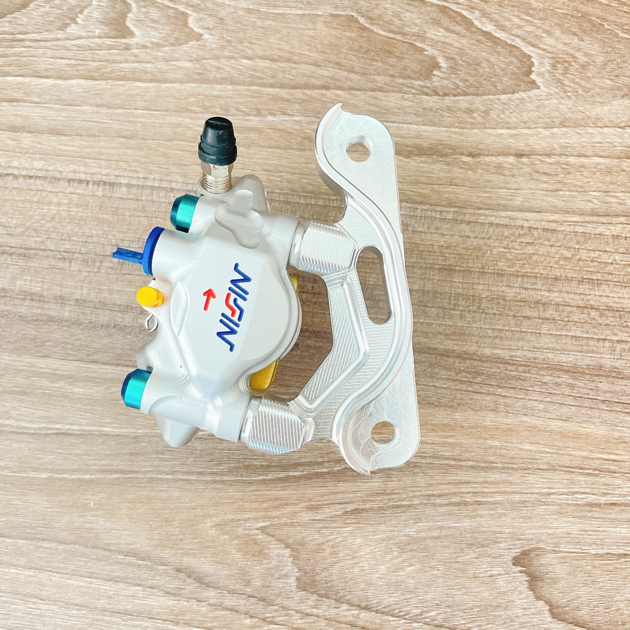 Combo Full bộ heo dầu Moto 3 + Ốc + Pát cho SIRIUS/Ex135 đĩa 260/267mm