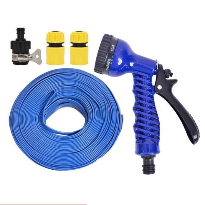 Bộ dây tăng áp 3 lần vòi xịt nước rửa xe, tưới cây loại 7-10m  206843