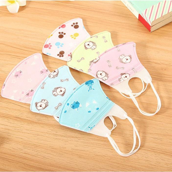 Khẩu trang chống bụi cho bé,khẩu trang y tế cho bé 1 set đóng túi 5 chiếc-phukienpt91