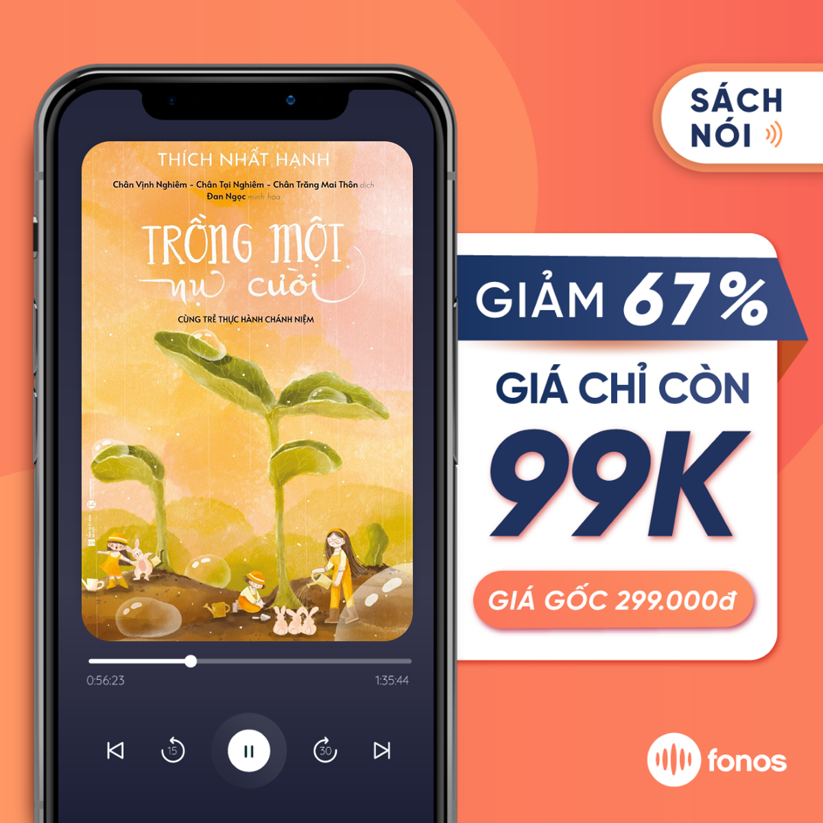 Sách năm: Trồng Một Nụ Cười - Cùng Trẻ Thực Hành Chánh Niệm