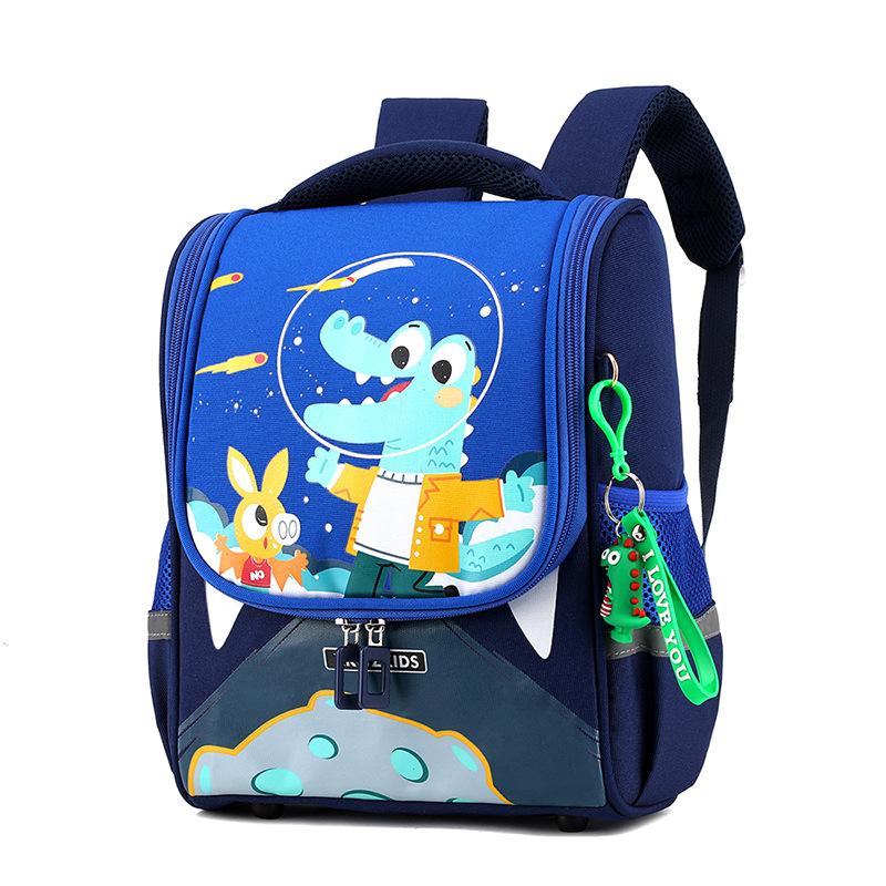 Dễ Thương Thỏ Con Bé Gái Lưng Cao Cấp Mẫu Giáo Schoolbag Lô Trẻ Em Khủng Long Bé Trai Học Túi 2-6 Tuổi