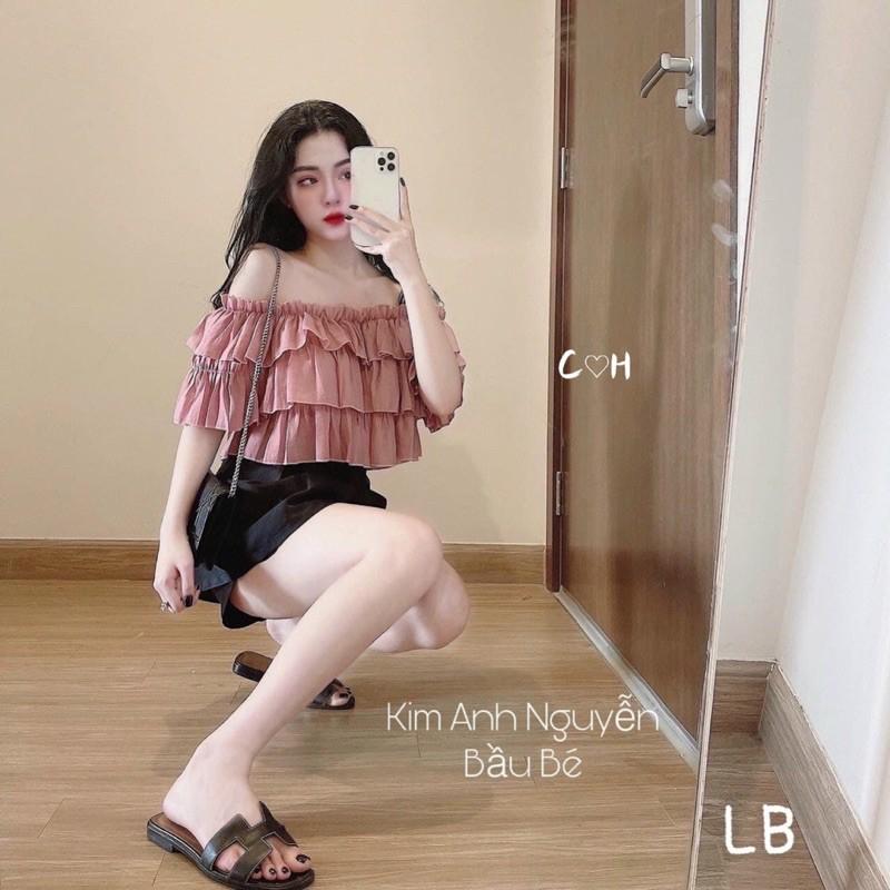ÁO TRỄ VAI TẦNG