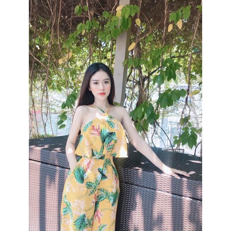 Bộ đồ bay yếm nữ xinh xắn