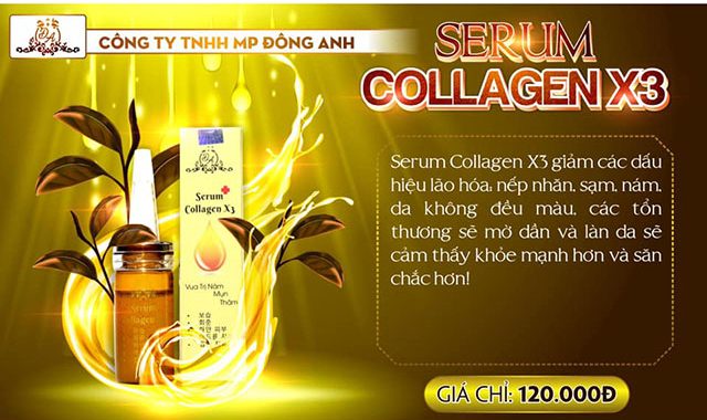 Collagen X3 Serum Vua Trị Nám