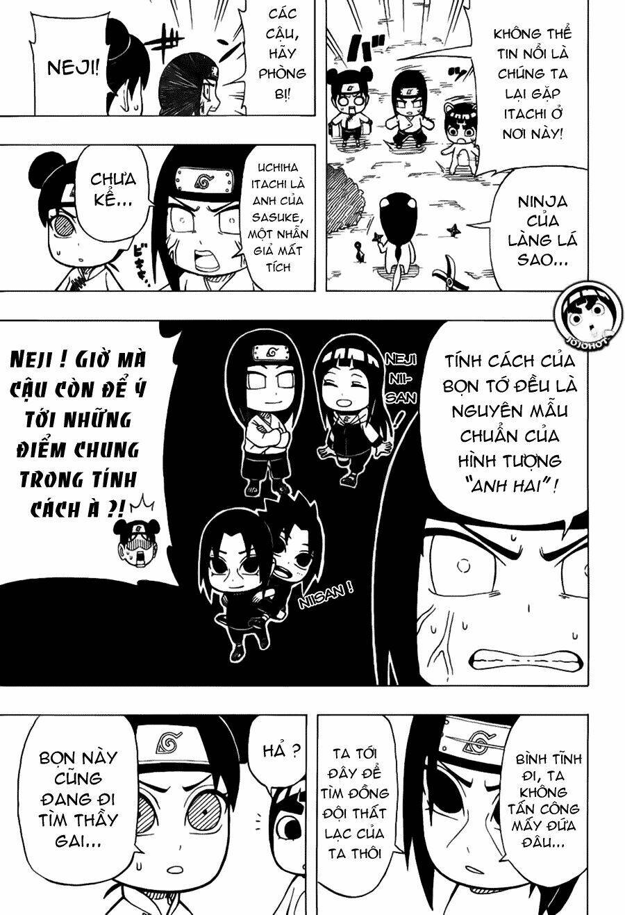 cửu vĩ hồ ly ngoại truyện rock lee chapter 21 11