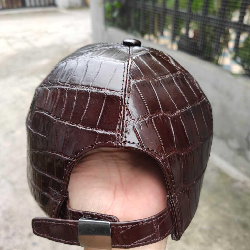 Mũ Da cá sấu trơn đơn giản - nhẹ nhàng - thanh lịch!