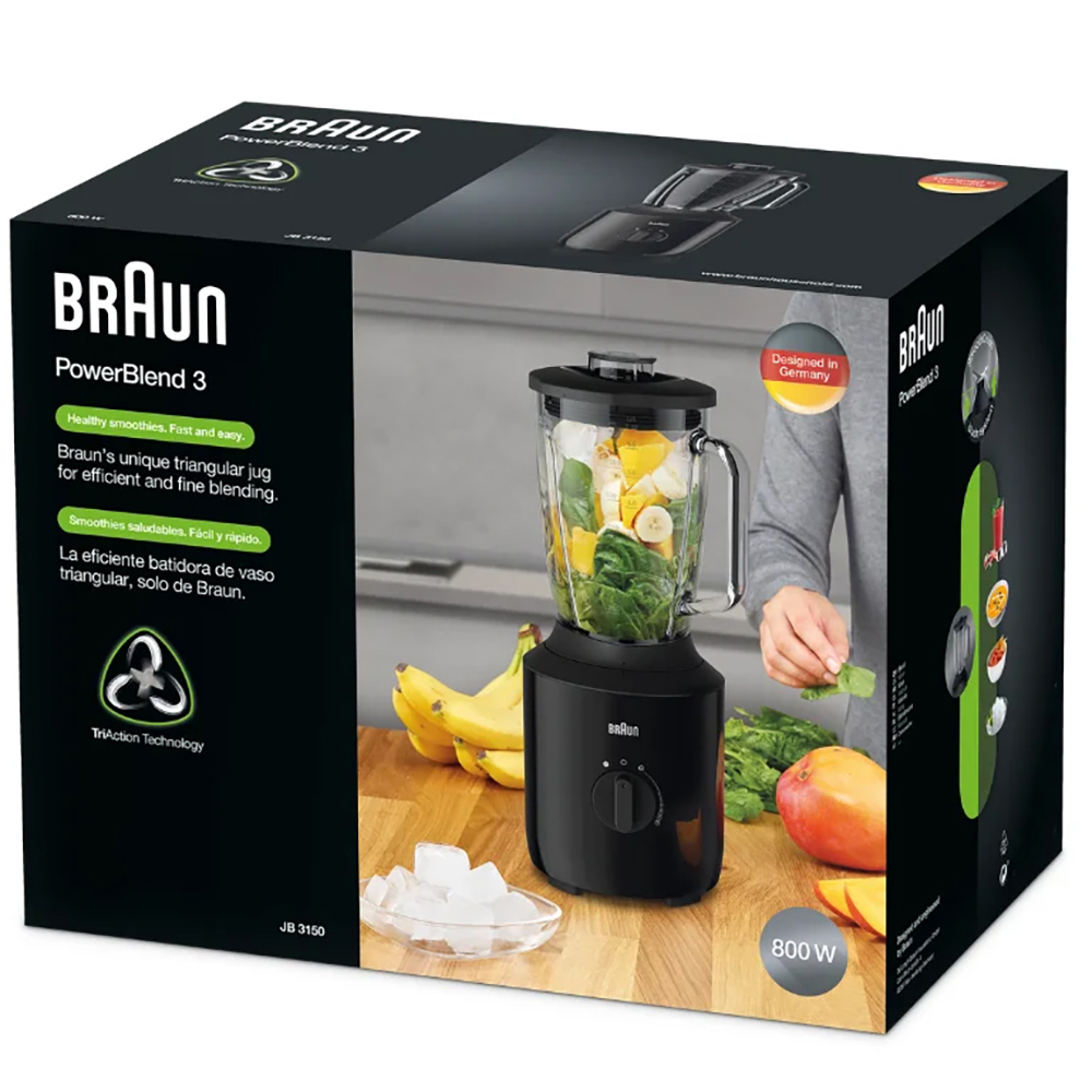 Máy xay sinh tố Braun JB3150BK - Hàng chính hãng