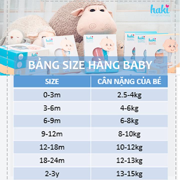 Bộ bodysuits (body liền) cộc tay vai chồm mềm mại, họa tiết thanh long xinh yêu cho bé trai bé gái HAKI BC006