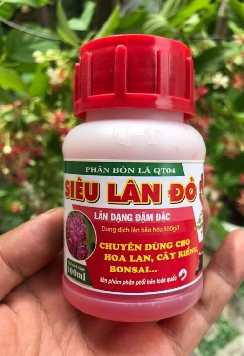 Siêu Lân Đỏ Đậm Đặc - Chai 100Ml Kích Ra Rễ, Bật Chồi Cực Mạnh, Khỏe Cây