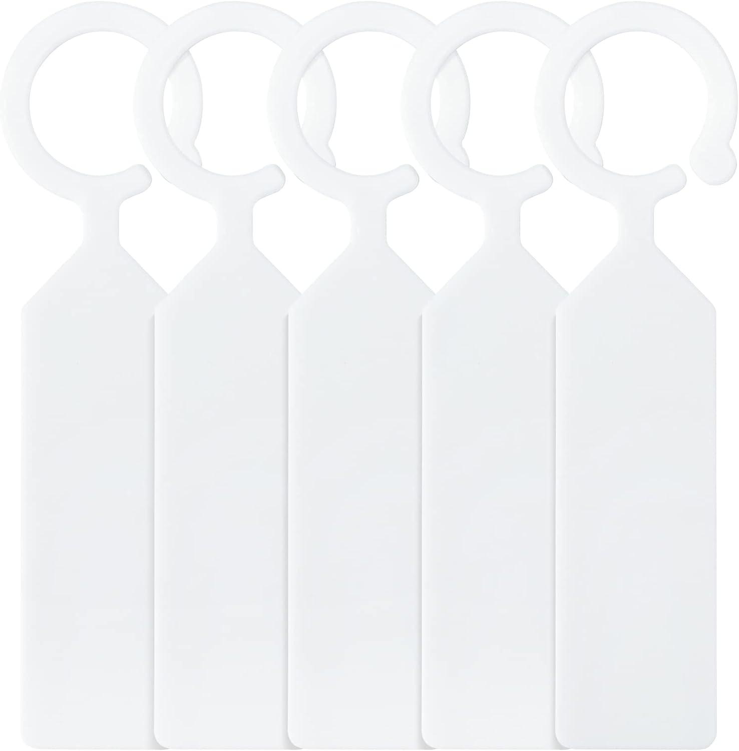 100 pcs cây cây dày nhãn nhựa treo nhãn vườn cho người làm vườn trắng