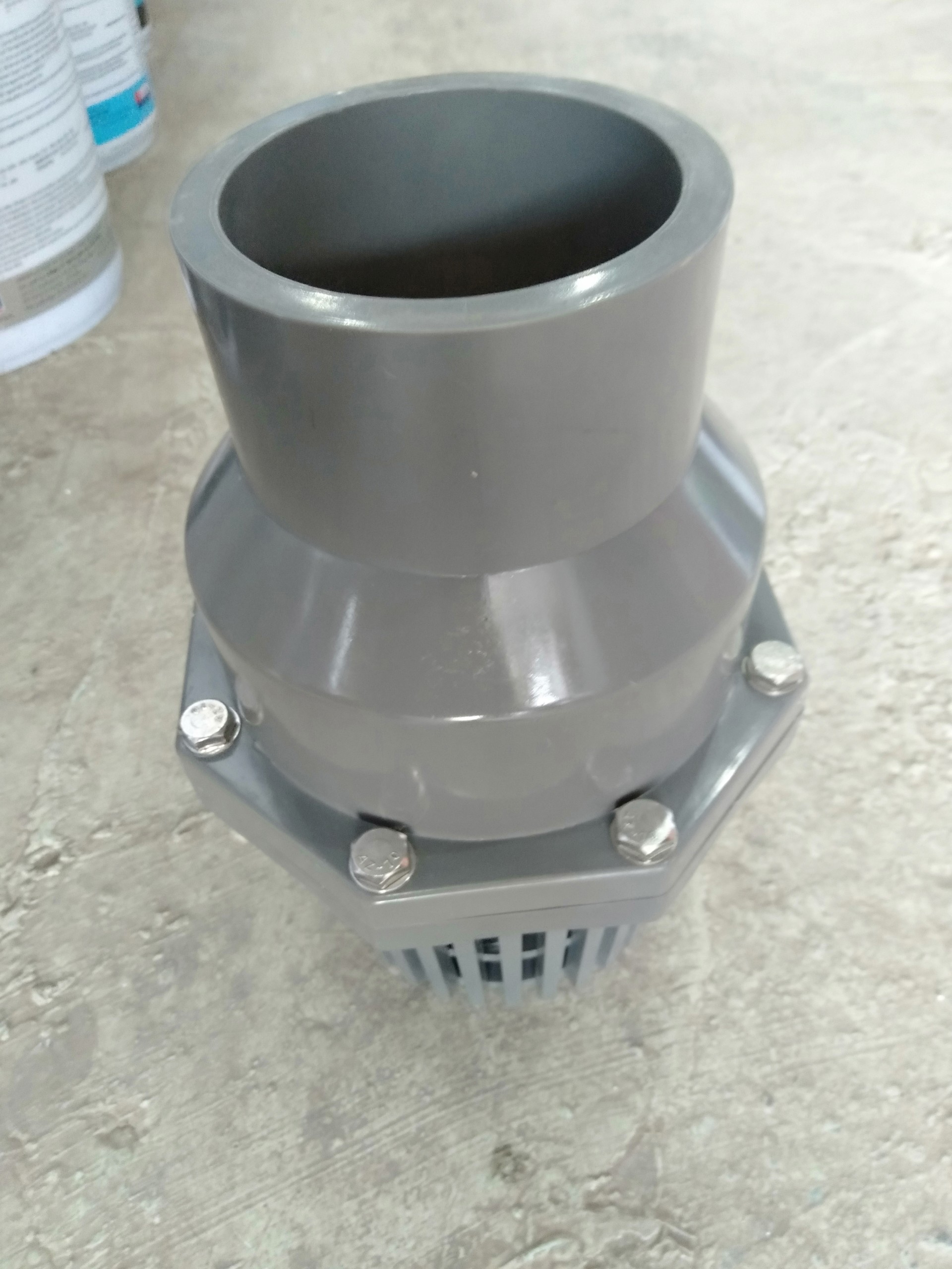 Luppe ( rọ bơm ) nhựa PVC phi 90 FINMAX