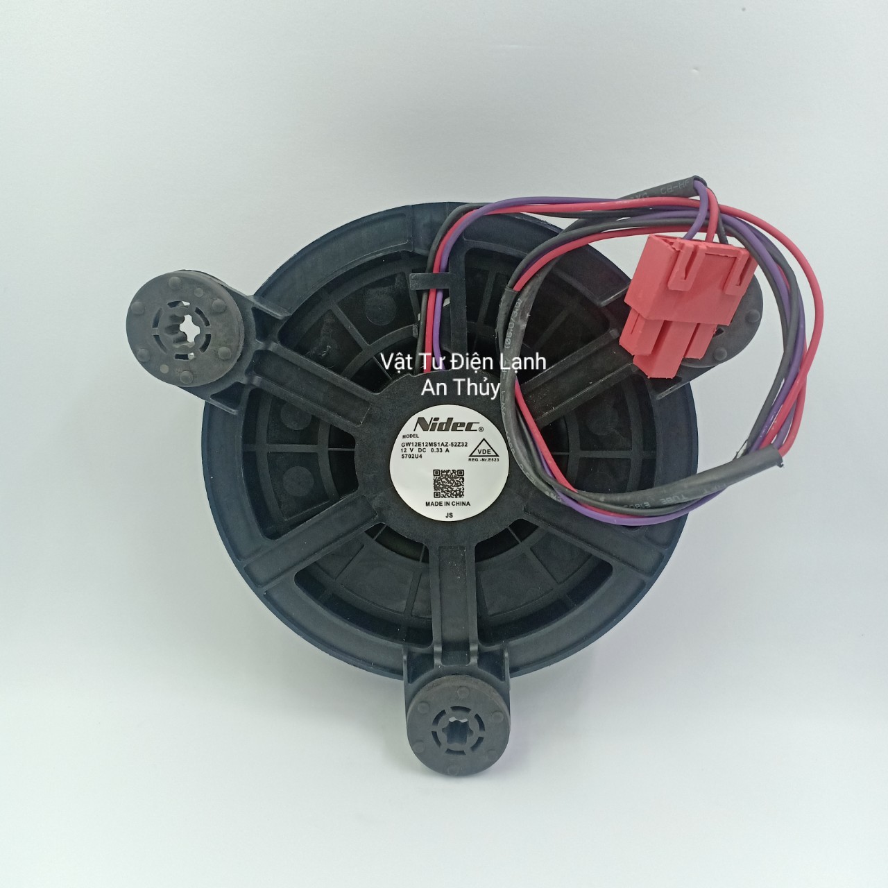 Quạt tủ lạnh tròn aqua 12v 3 dây