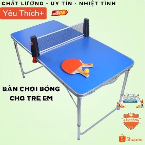 Bàn bóng bàn đa năng  COMBO gồm 2 tay đánh, 4 bóng, 1 lưới