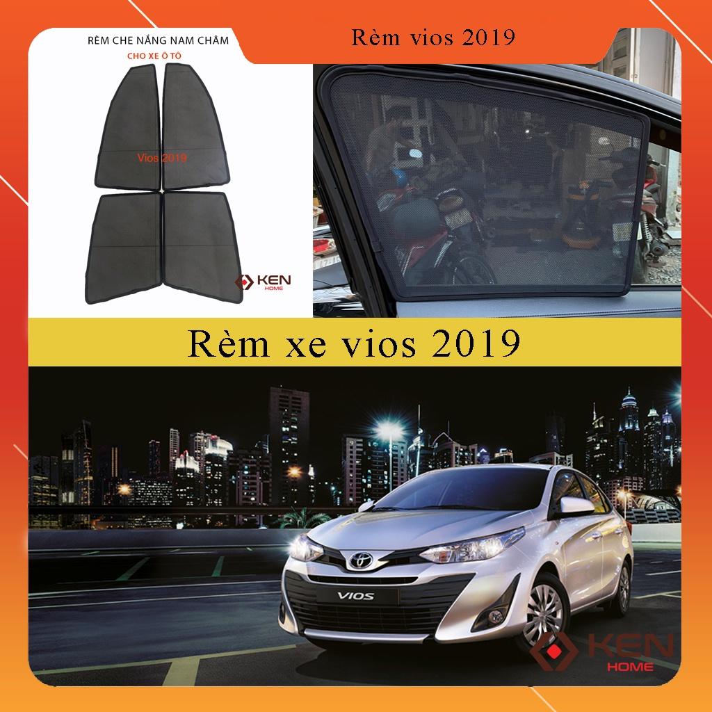 [ Vios 2019  ] Rèm che nắng ô tô nam chuẩn form 4 miếng loại 1 giá sỉ