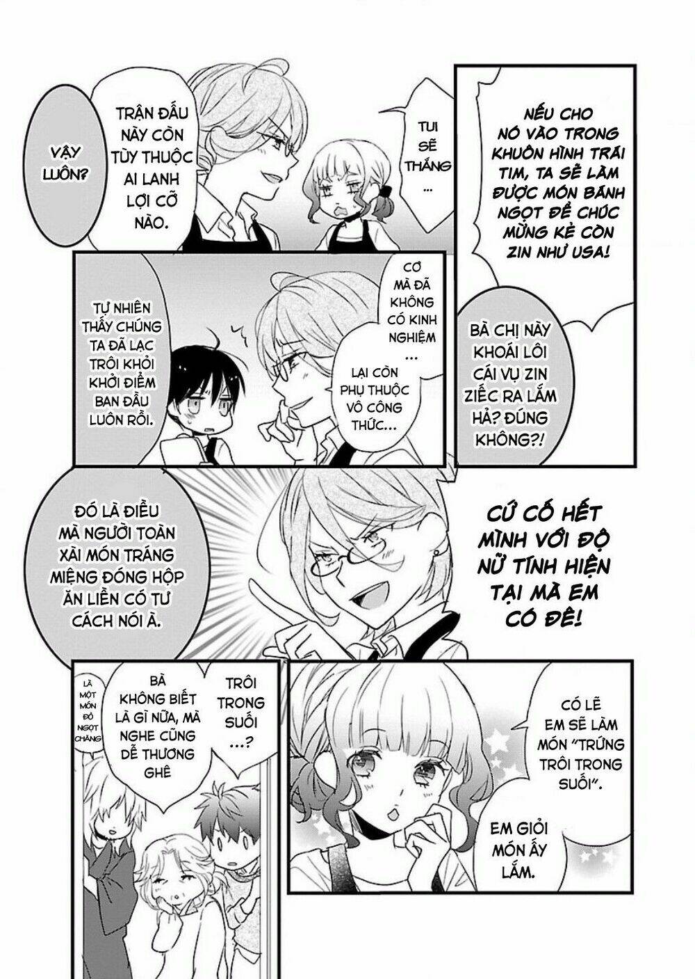 ký túc xá dễ thương chapter 60 14