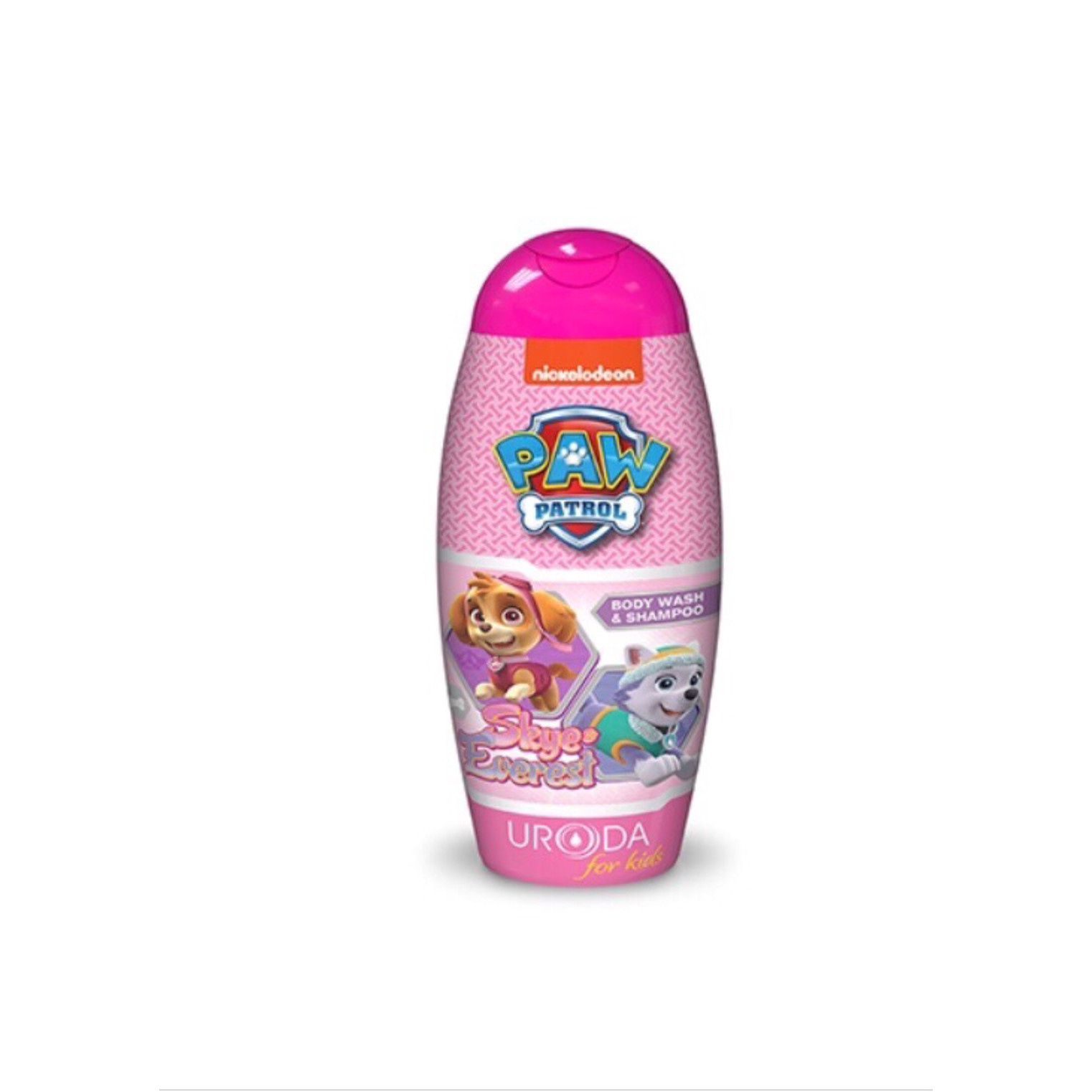 Gội & tắm dưỡng thể URODA PAW PATROL PINK 2&1 dành cho trẻ em  – ĐỘI CHÓ CỨU HỘ HỒNG