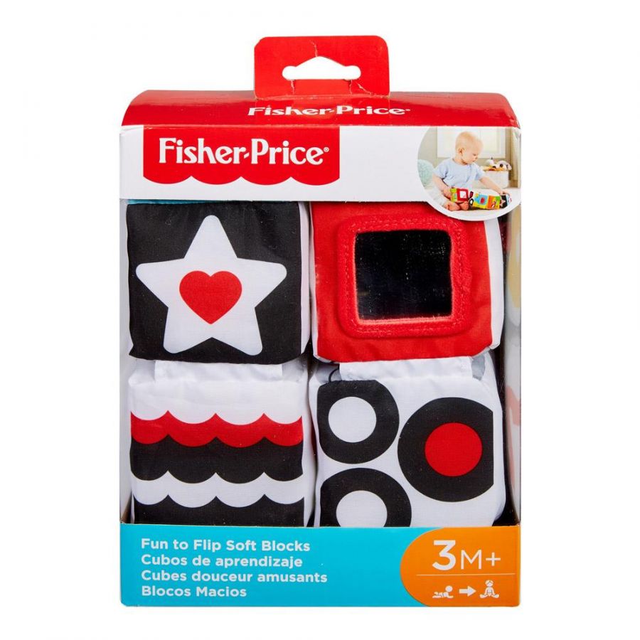 Đồ Chơi FISHER PRICE Hình Khối Vải Thông Minh GFC37