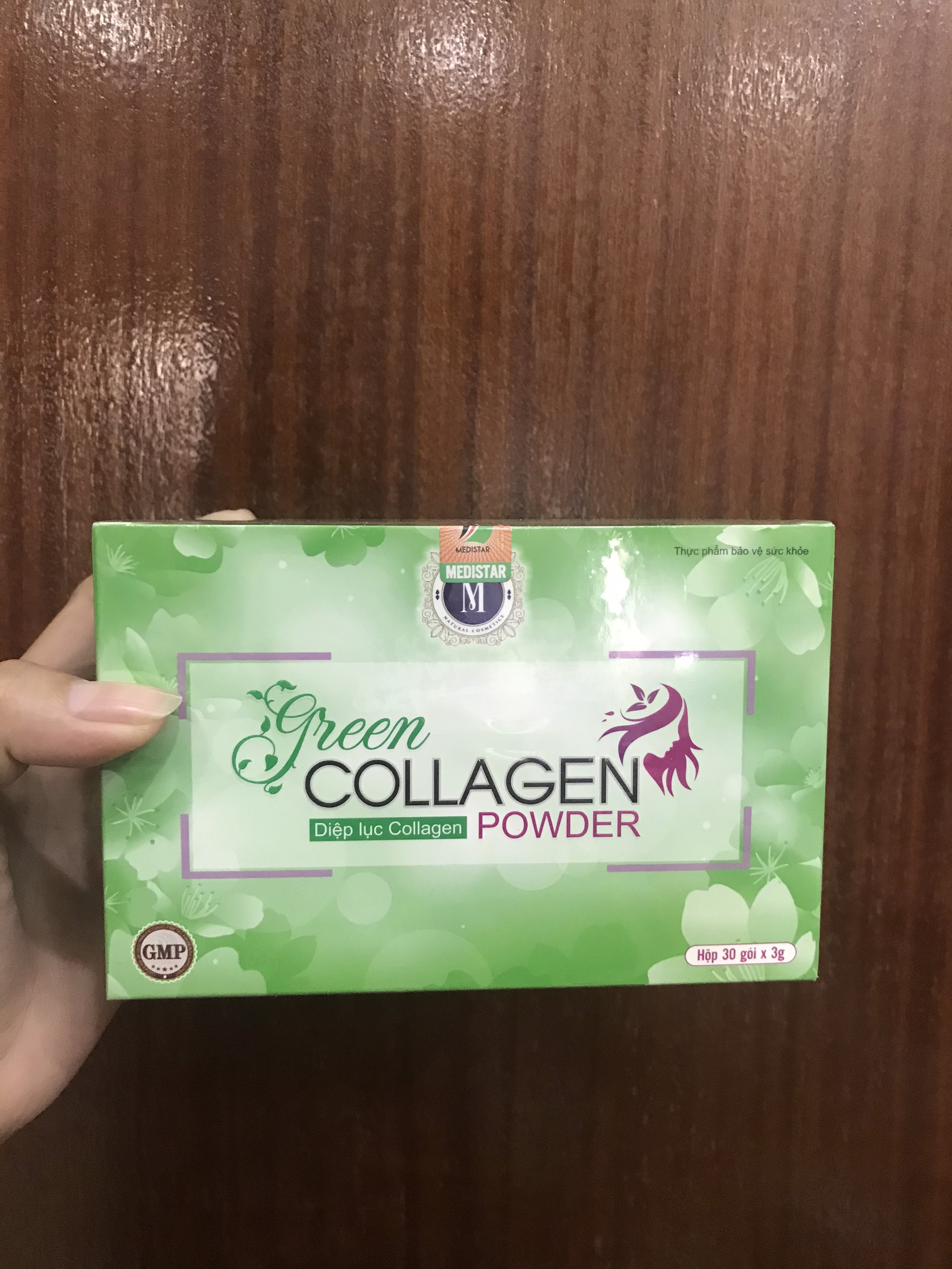 Thực Phẩm Chức Năng Diệp Lục Collagen + tặng kèm thước dây