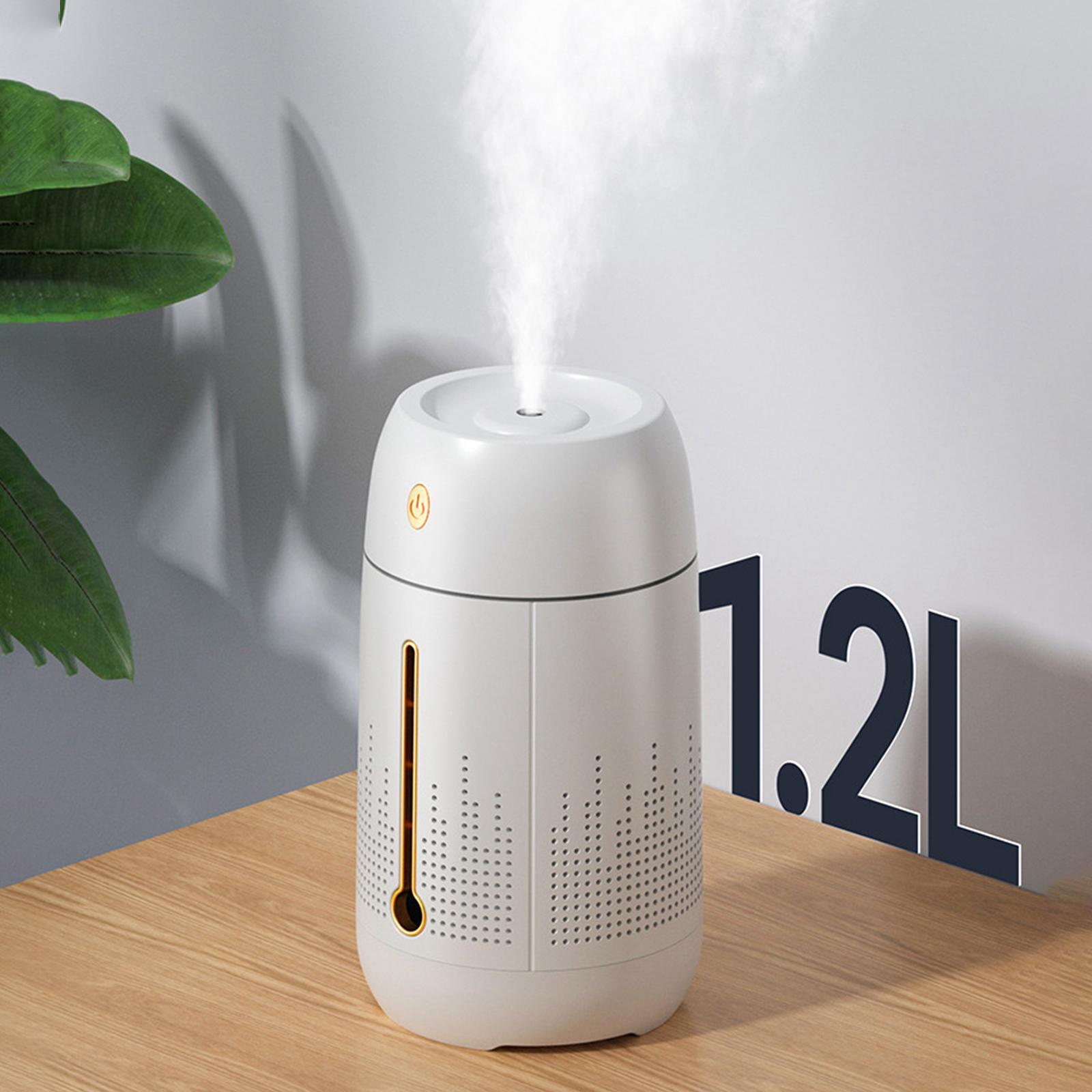 Desktop Humidifier with Auto Shut Off Quiet Large Fog Volume 1.2L for Bedroom