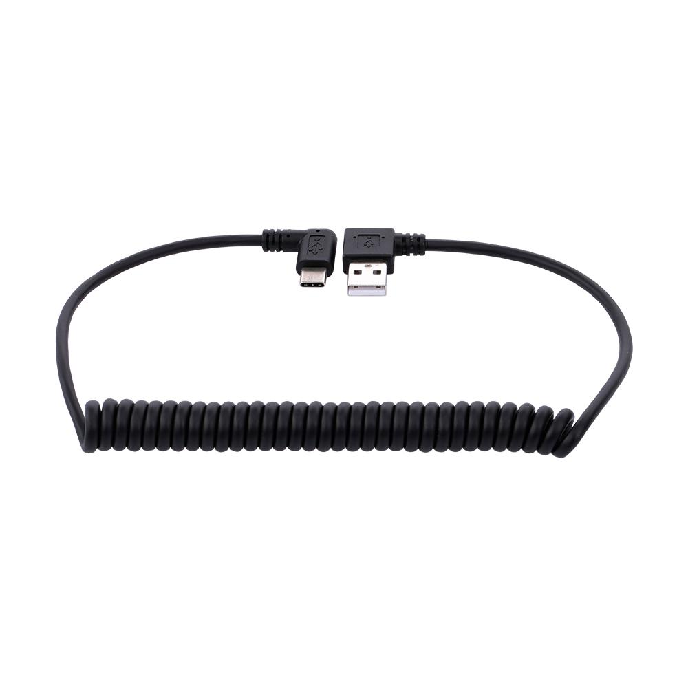 Cáp nguồn loại C Đường dây nguồn lò xo 150cm cho Xiaomi Huawei