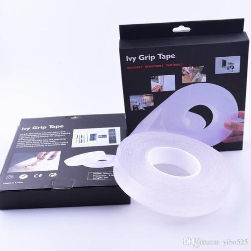 Băng keo 2 mặt trong suốt Ivy Grip Tape siêu chắc siêu dính