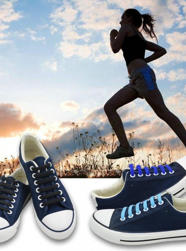 Dây giày cao su V-tie Shoelace loại Nhám từ silicon