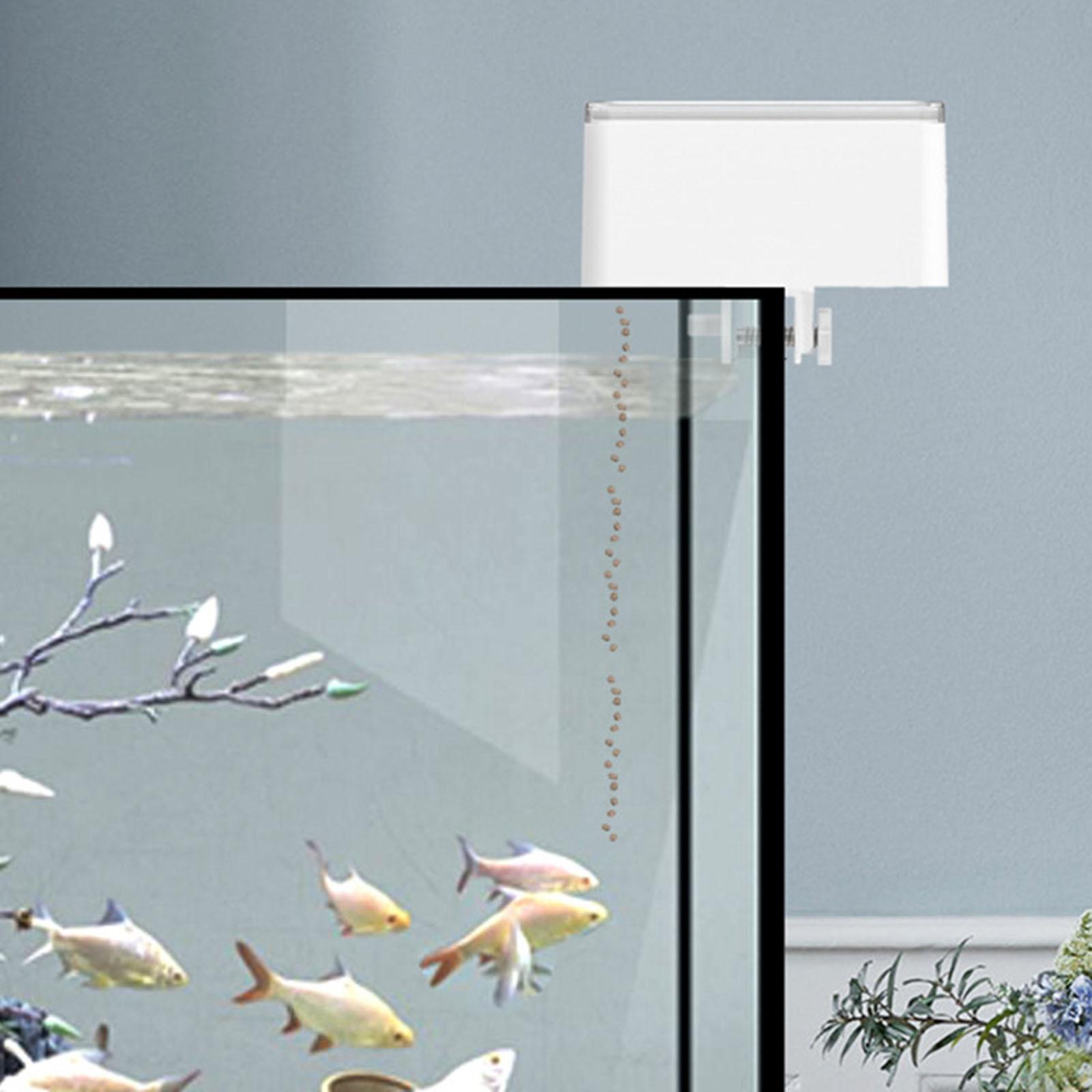 Compact Smart Automatic Fish Feeder Aquarium Intelligent Food Dispenser