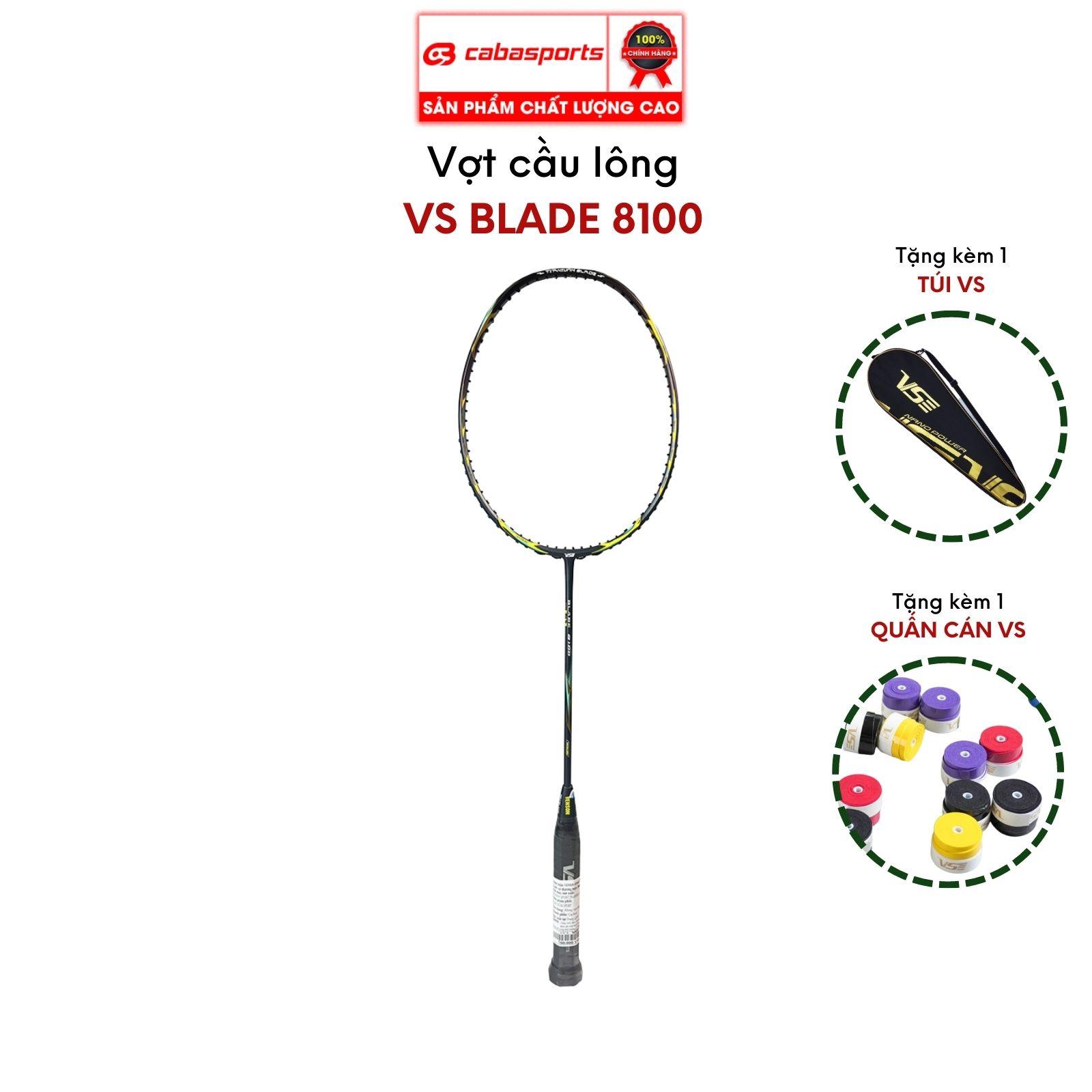 Vợt cầu lông ĐÃ ĐAN LƯỚI VS 7000, 7100, 7200, 7300 chất lượng công thủ toàn diện chính hãng, bảo hành 6 tháng