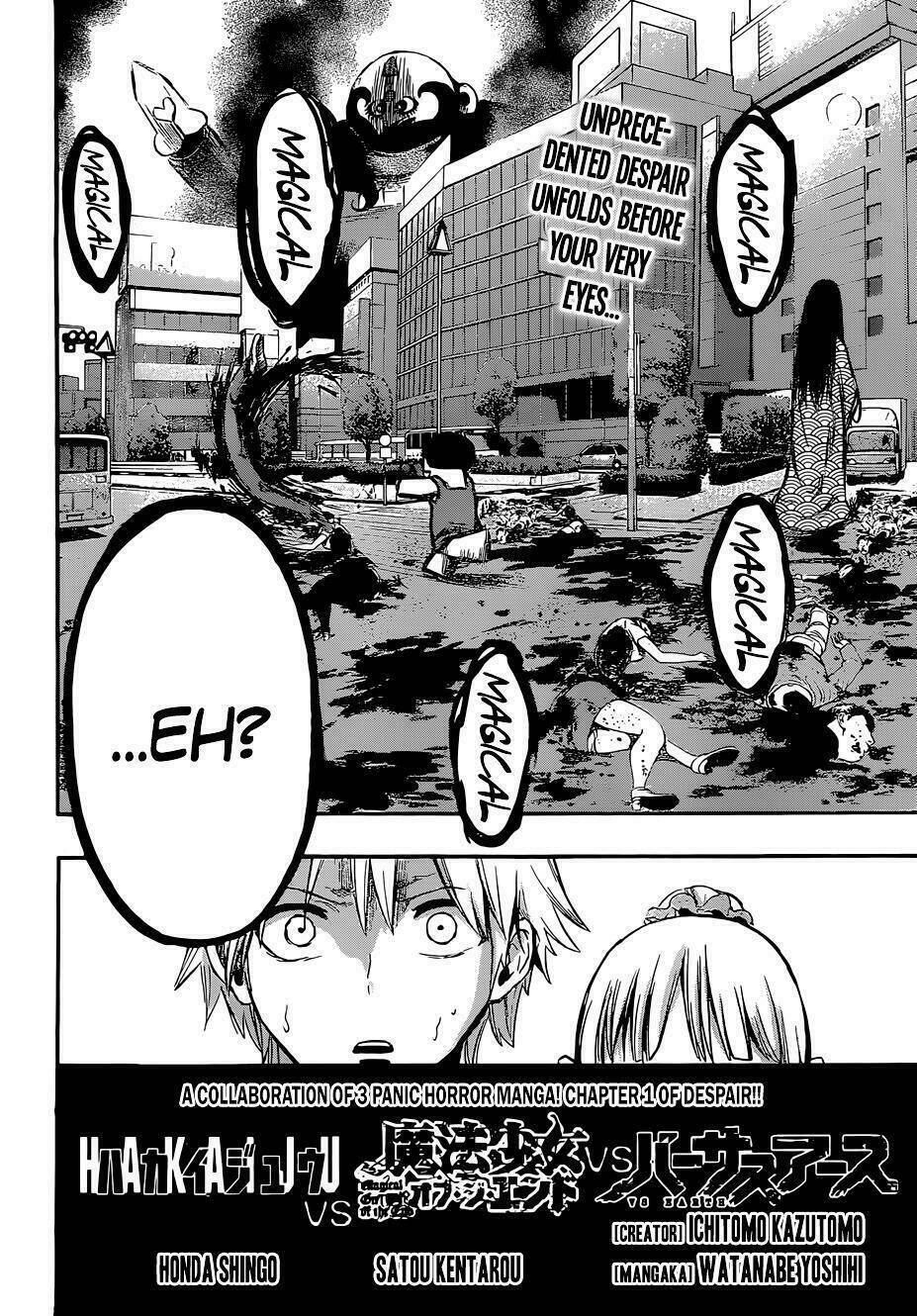 mahou shoujo of the end vs hakaijuu vs versus earth chapter 1 2