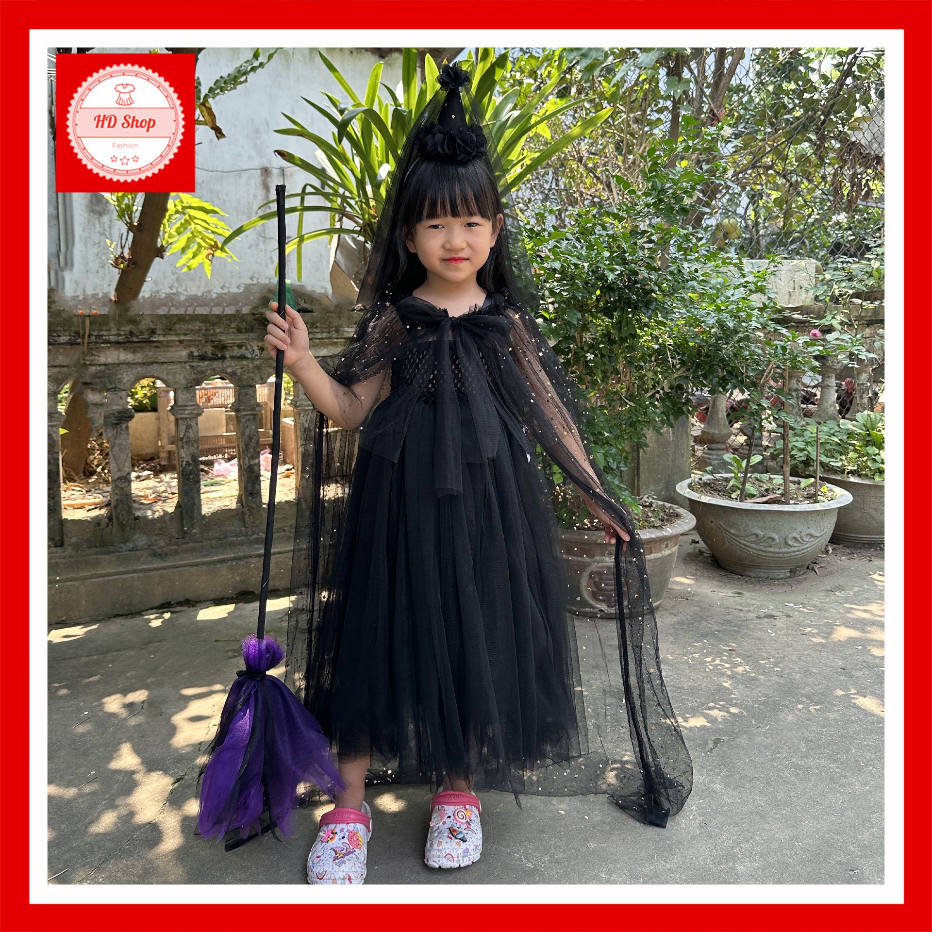 Trang phục Halloween bé gái độc đáo