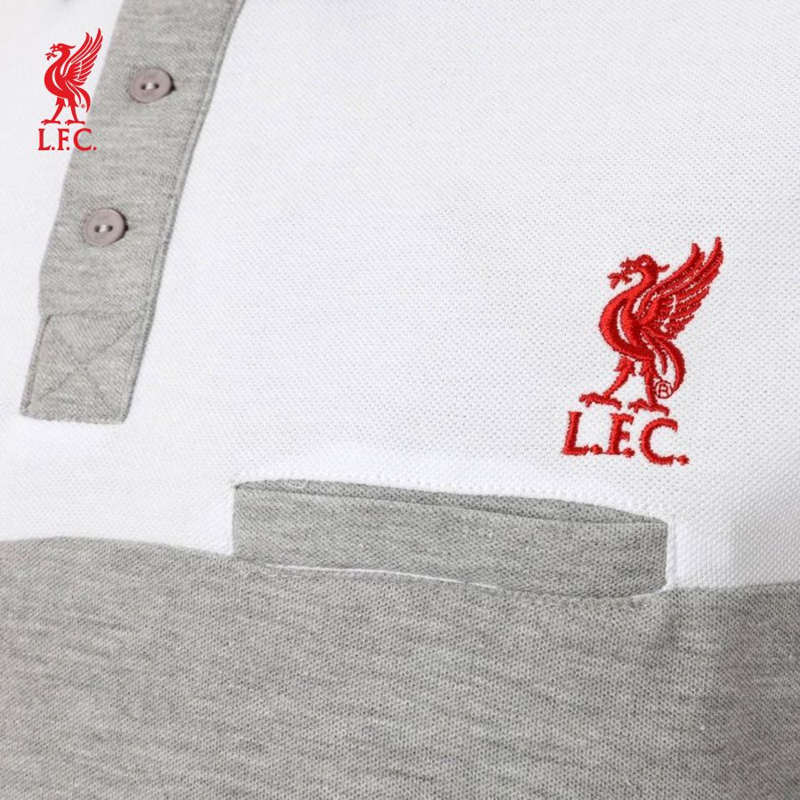 Áo thun tay ngắn thể thao có cổ nam LFC Colour Block Pocket - A12790