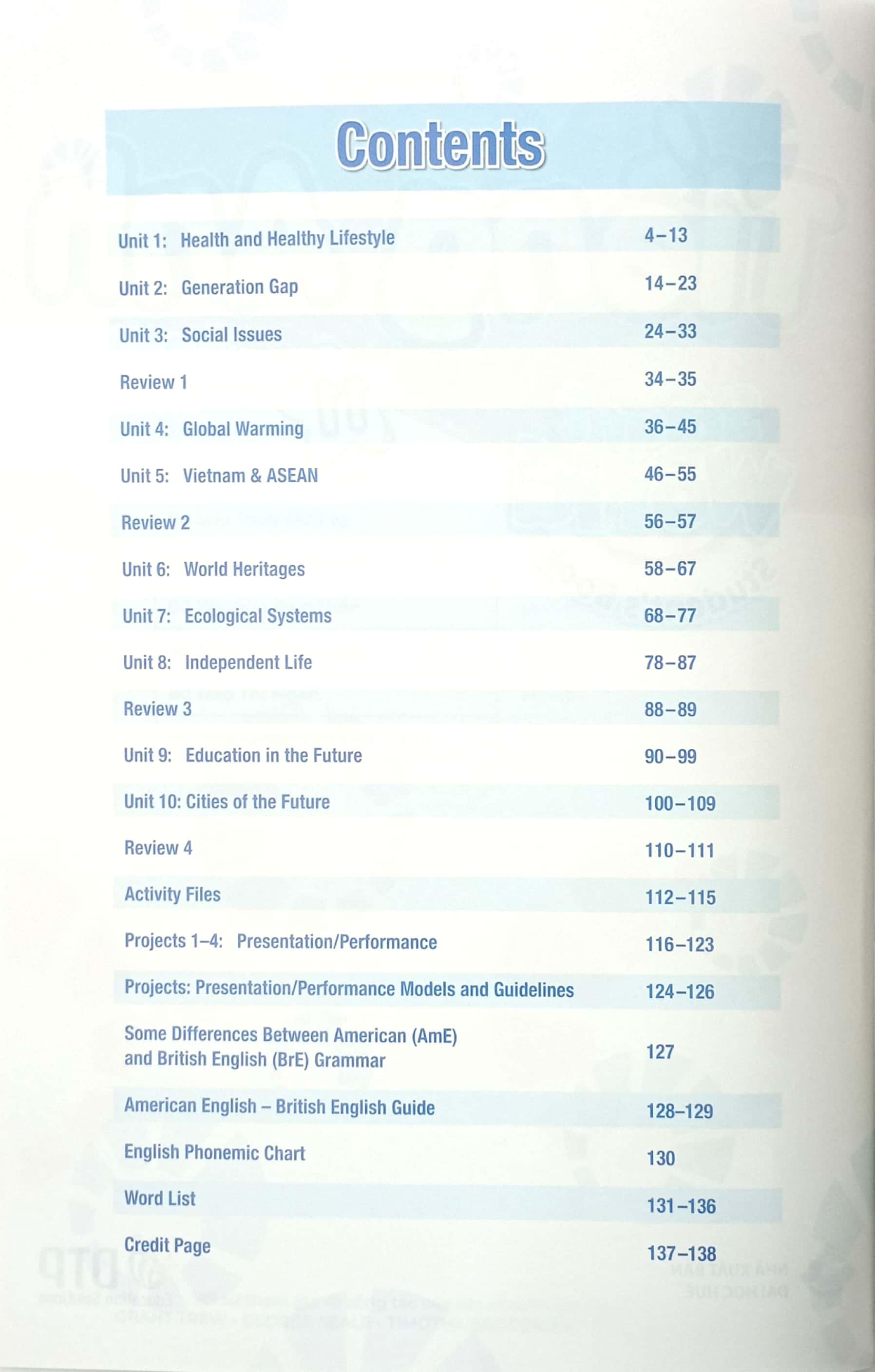 Tiếng Anh 11 I-Learn Smart World - Student's Book