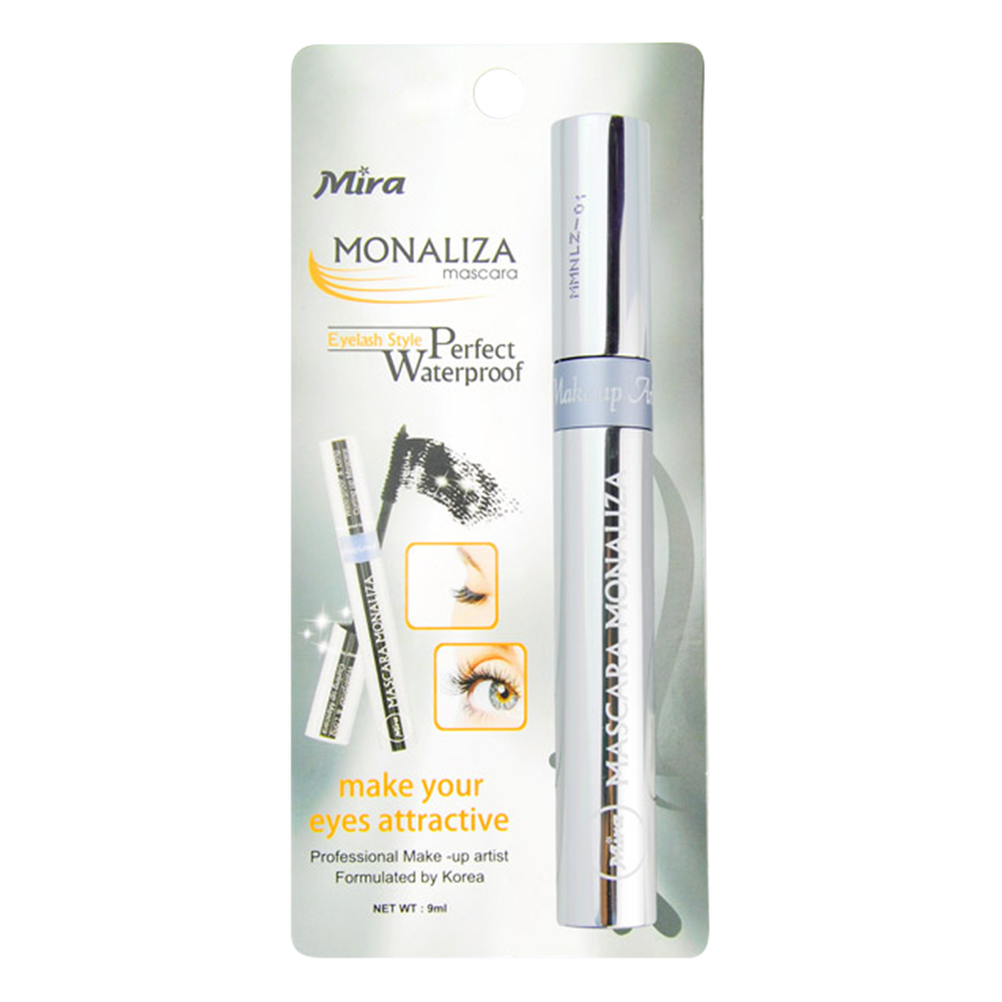 Mascara Không Trôi Giúp Cong Mi Mira Monaliza Make Your Eyes Attractive C320