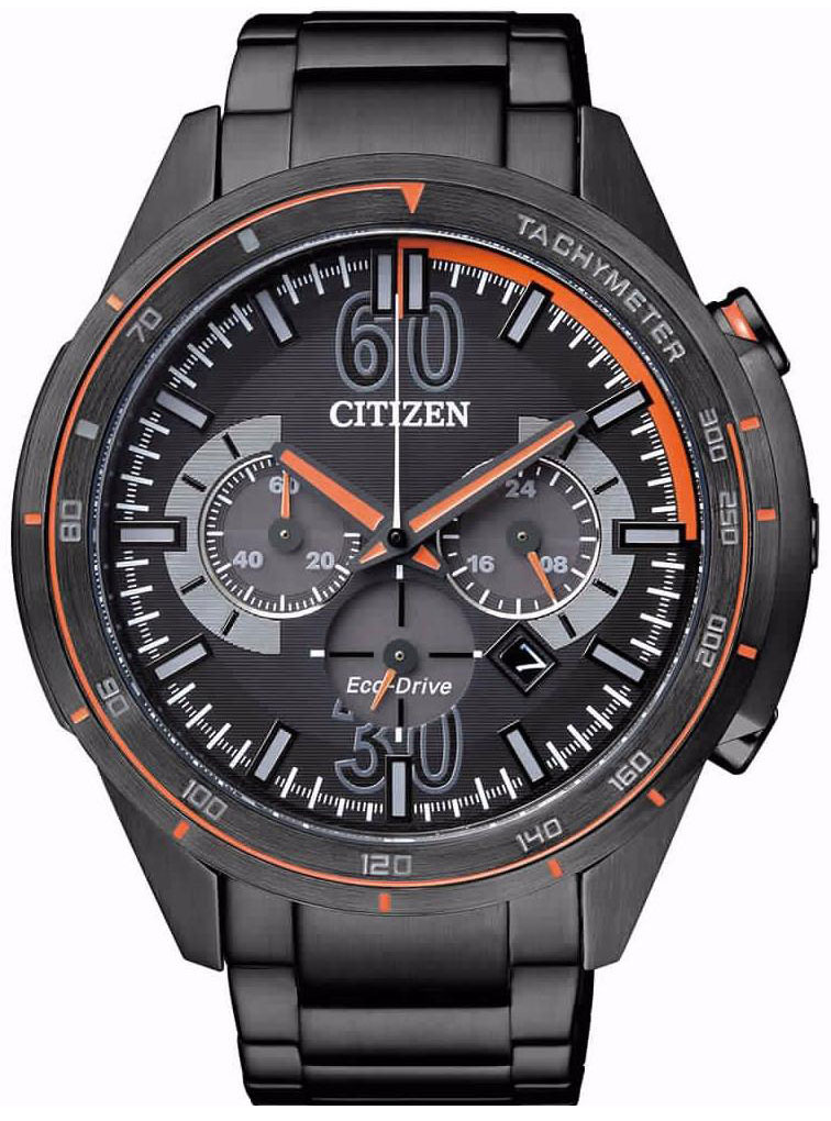 Đồng Hồ Nam Citizen Dây Thép Không Gỉ CA4125-56E - Mặt Đen