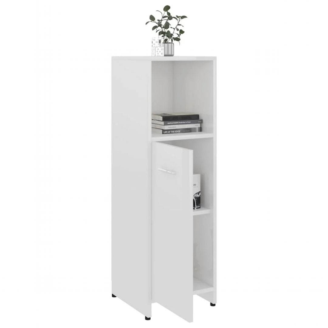 Tủ phòng tắm gỗ hiện đại SMLIFE Savage | Gỗ MDF dày 17mm chống ẩm | D30xR30xC95cm