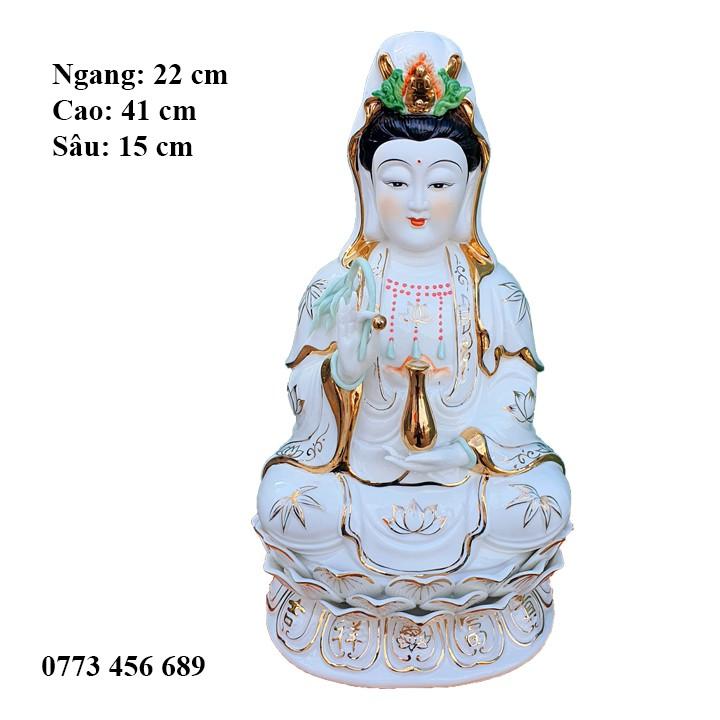 Phật Bà Quan Âm cao 41 cm