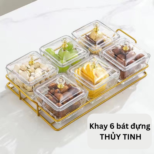 KHAY MỨT TẾT SỨ 4 NGĂN KHAY SỨ 6 NGĂN KHAY ĐỰNG MỨT SỨ ĐẸP