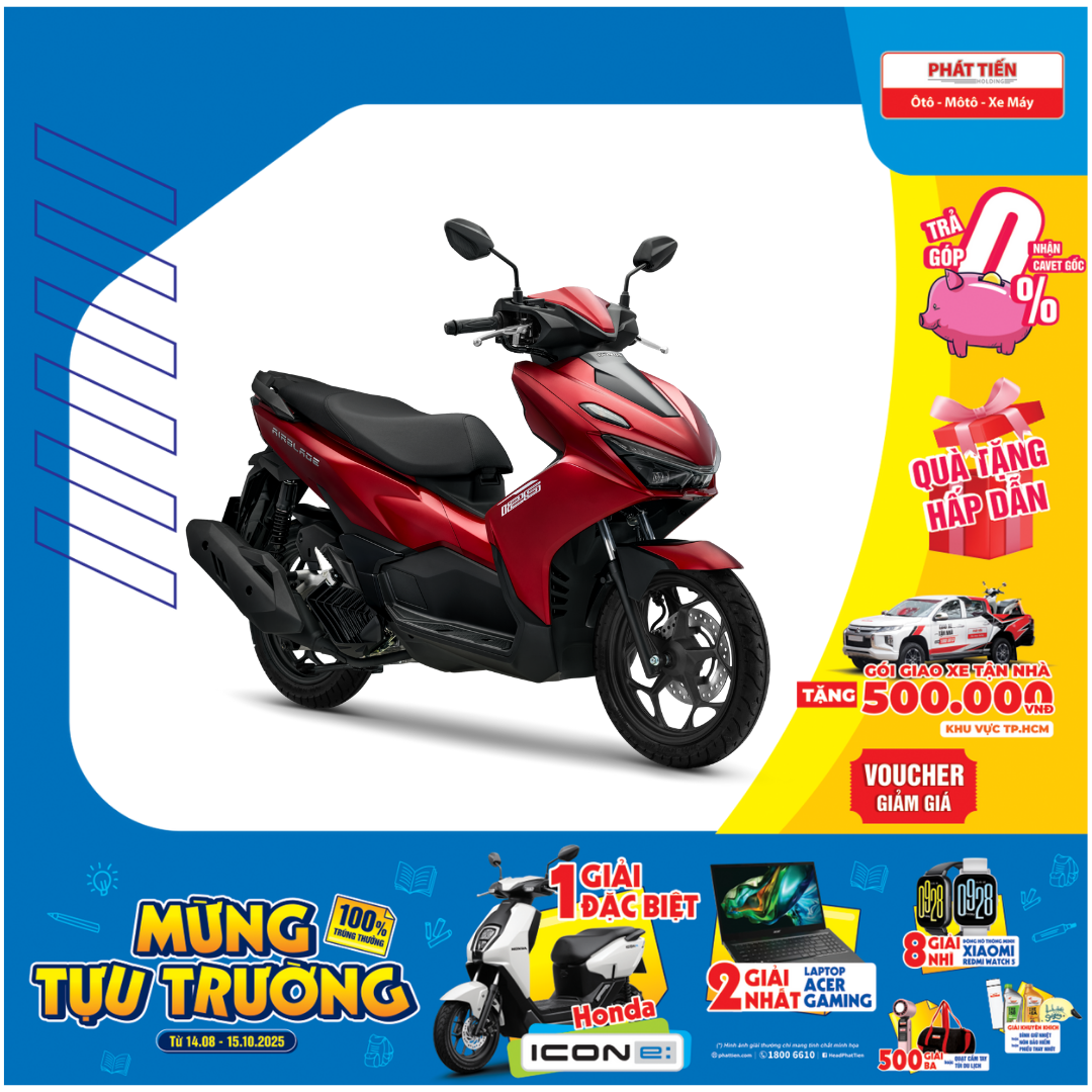 Xe máy Honda Air Blade 125 Tiêu Chuẩn CBS 2026