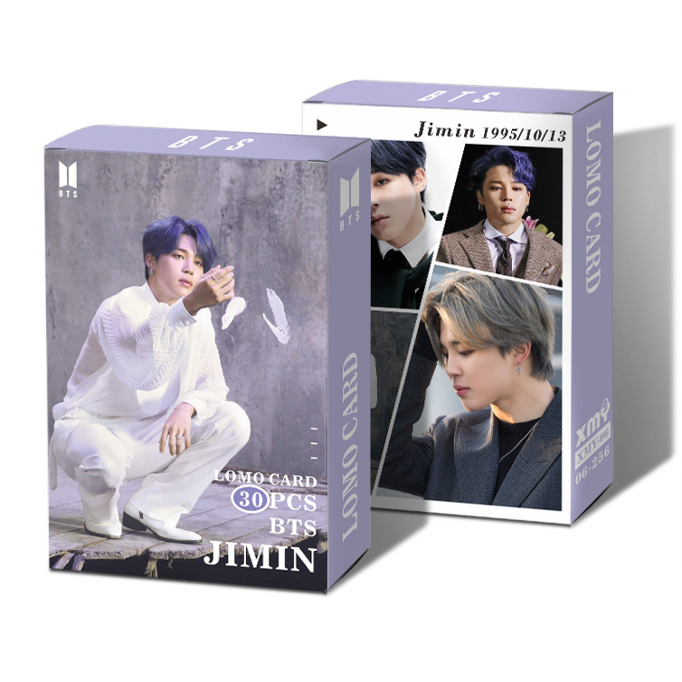 Lomo card JIMIN BTS Map of the soul 7