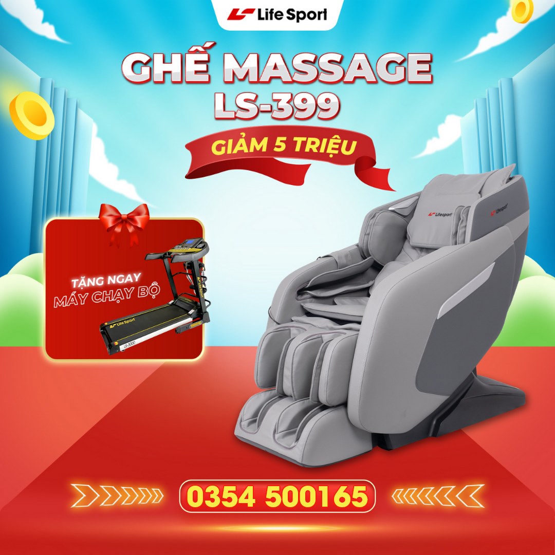 Ghế Massage Cao Cấp LifeSport LS-399