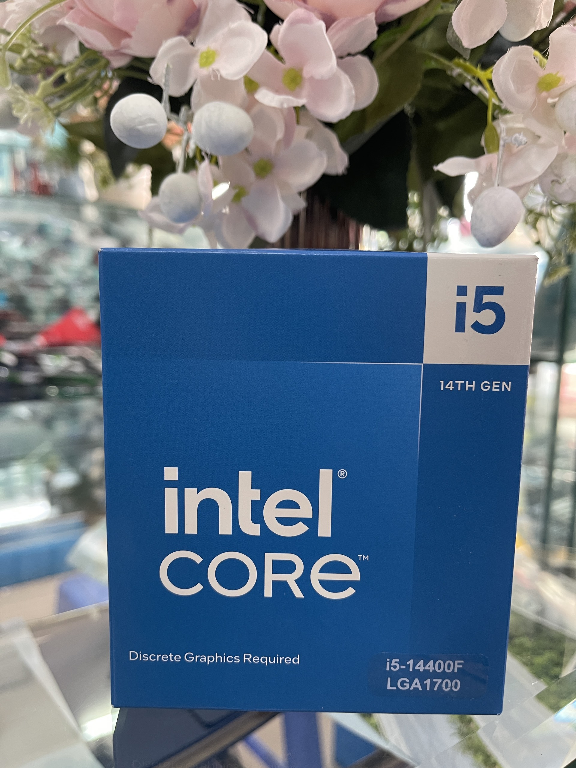 CPU Intel Core i5 14400F 4.7GHz (Socket 1700, 10 Nhân 16 Luồng 20MB 65W) - Hàng chính hãng (NEW BOX)