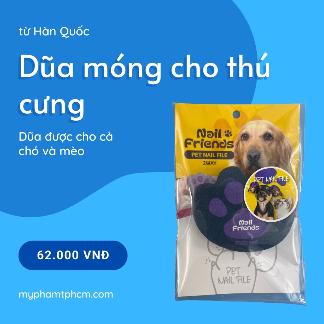 Miếng dũa móng thú cưng - Pet Nail Friends Chất lượng cao có thể dùng được cho chó, mèo, chim