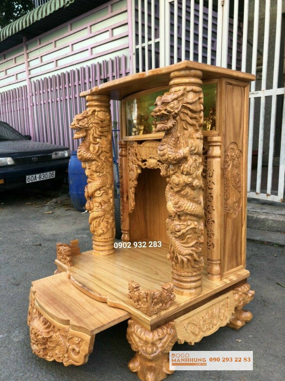 Bàn thờ ông địa 81 x 1m17