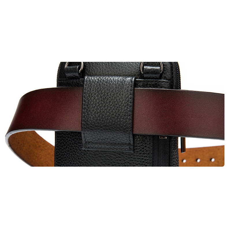 Túi đeo chéo nam DA BÒ THẬT phong cách mới - BEE GEE DCN9210