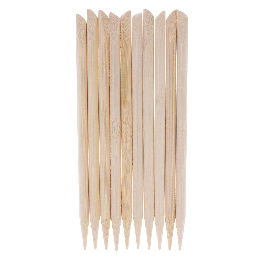 10 Bằng Tre Gỗ Stylus Dụng Cụ Lý Tưởng Cho Thủ Công Cho Trẻ Em Xước Nghệ Thuật Bề Mặt