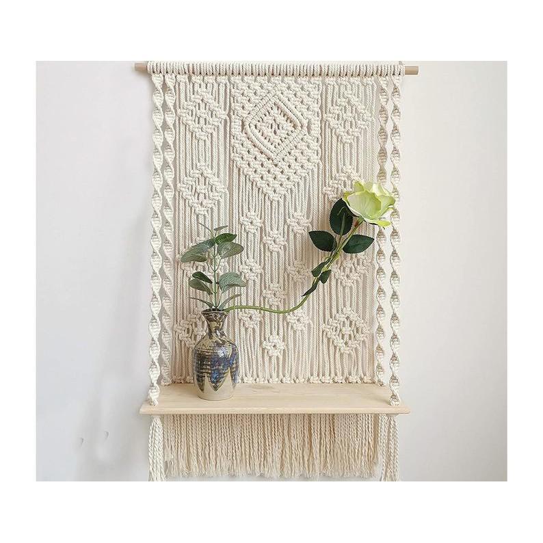 Kệ Treo tường Macrame