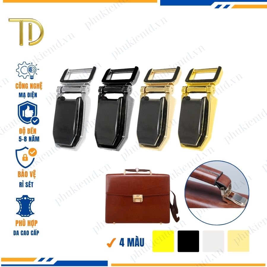 Khoen quai túi xách, Khoen d túi xách cao cấp công nghệ mạ điện độ bền 5-8 năm