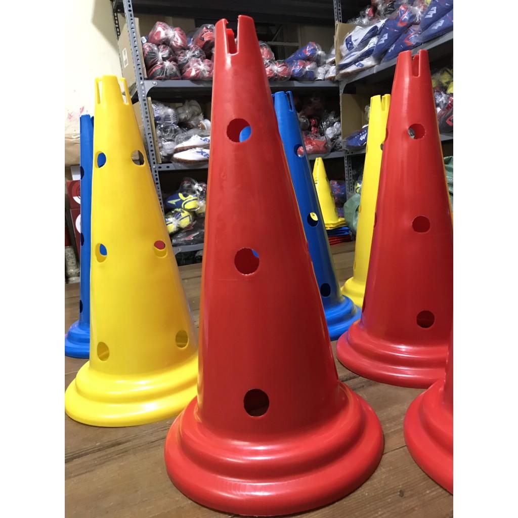 Nấm tập chiến thuật, Nấm lỗ loại 40F Marker, cone chơi thể thao Bóng Đá