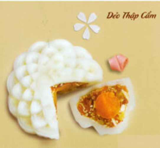 [Dòng bánh dẻo ] Bánh Trung Thu Kinh Đô - Bánh Dẻo Thập Cẩm ( 0 Trứng) 180g ( Bánh lẻ)- Mã bánh98