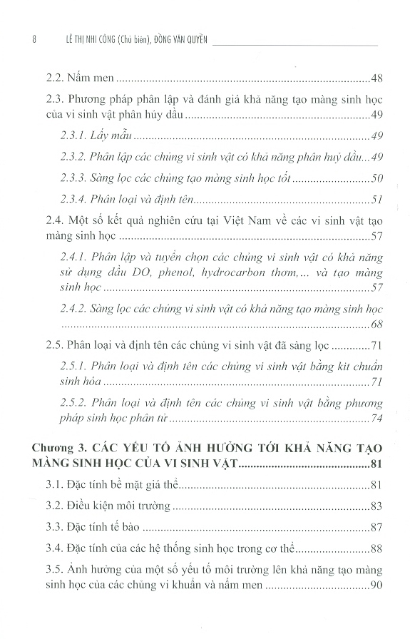 Màng Sinh Học (Biofilm) Từ Vi Sinh Vật Và Ứng Dụng Trong Xử Lý Ô Nhiễm Dầu Ở Việt Nam (Bìa cứng)